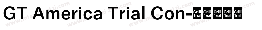 GT America Trial Con字体转换